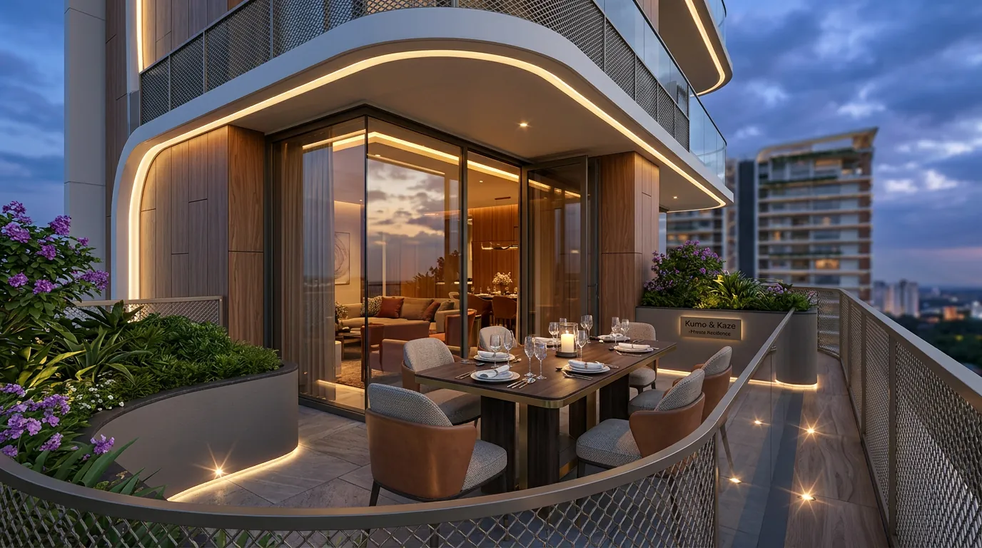 Evenings on the balcony